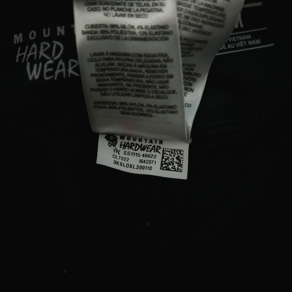 Mountain Hardwear Size Medium M Black Pull On Crop Cropped Active Outdoor Pants - Picture 7 of 8